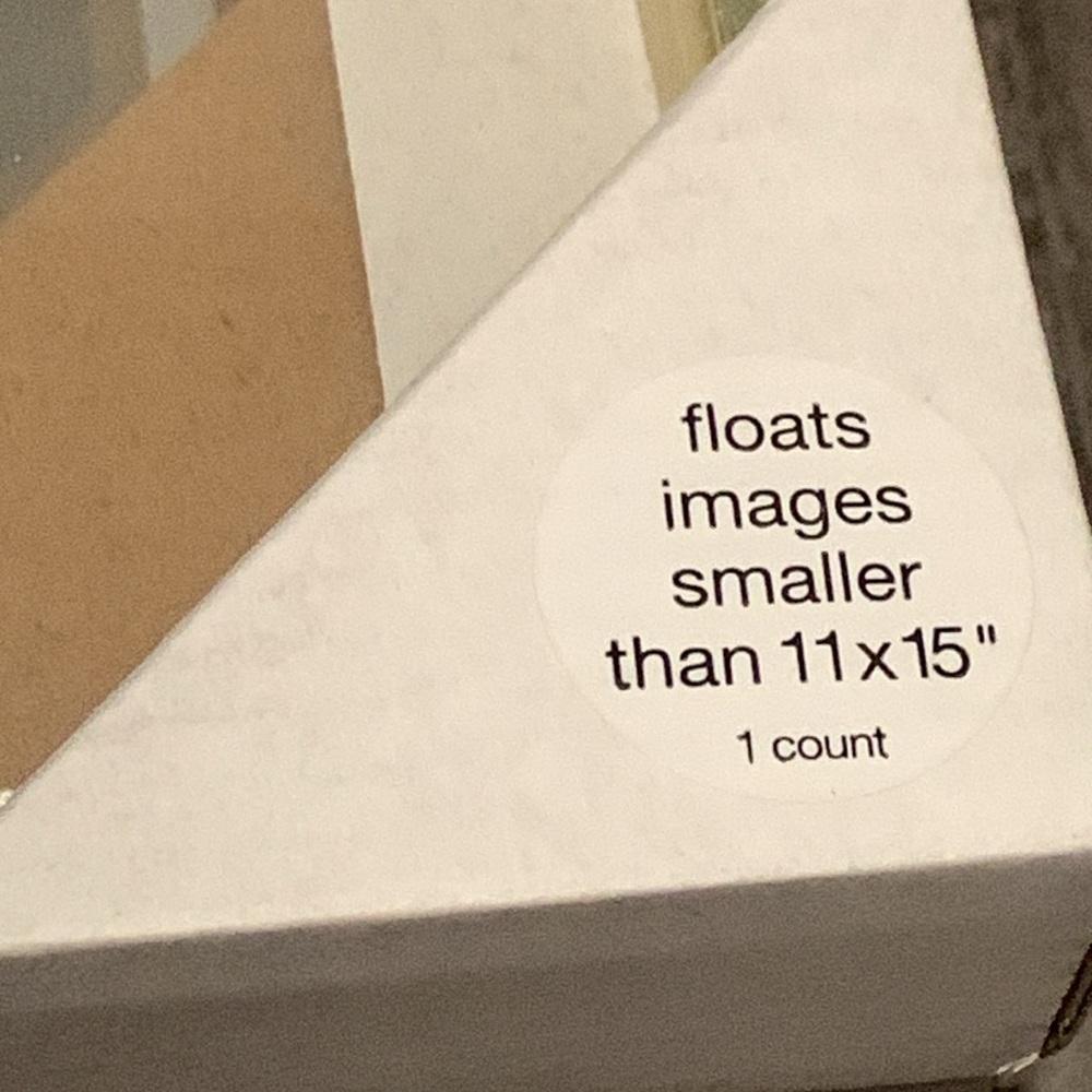 Project 62 Float Frame. (11 InchesX15 Inches.) - Picture 2 of 4